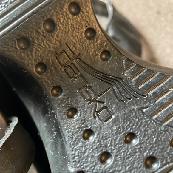 Dansko Black Strappy Wedge Heels Adjustable Straps Women’s 39 - Picture 3 of 7